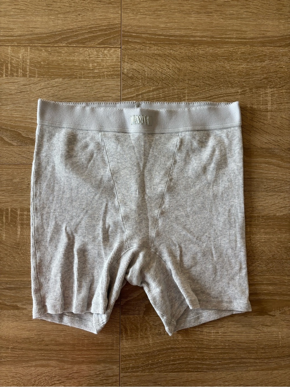 Skims Cotton Rib Boxer Shorts size medium